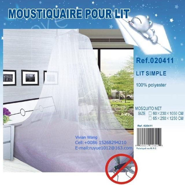 cheap price decorative  triangle round mosquito net for double bed 3