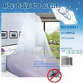 cheap price decorative  triangle round mosquito net for double bed 3
