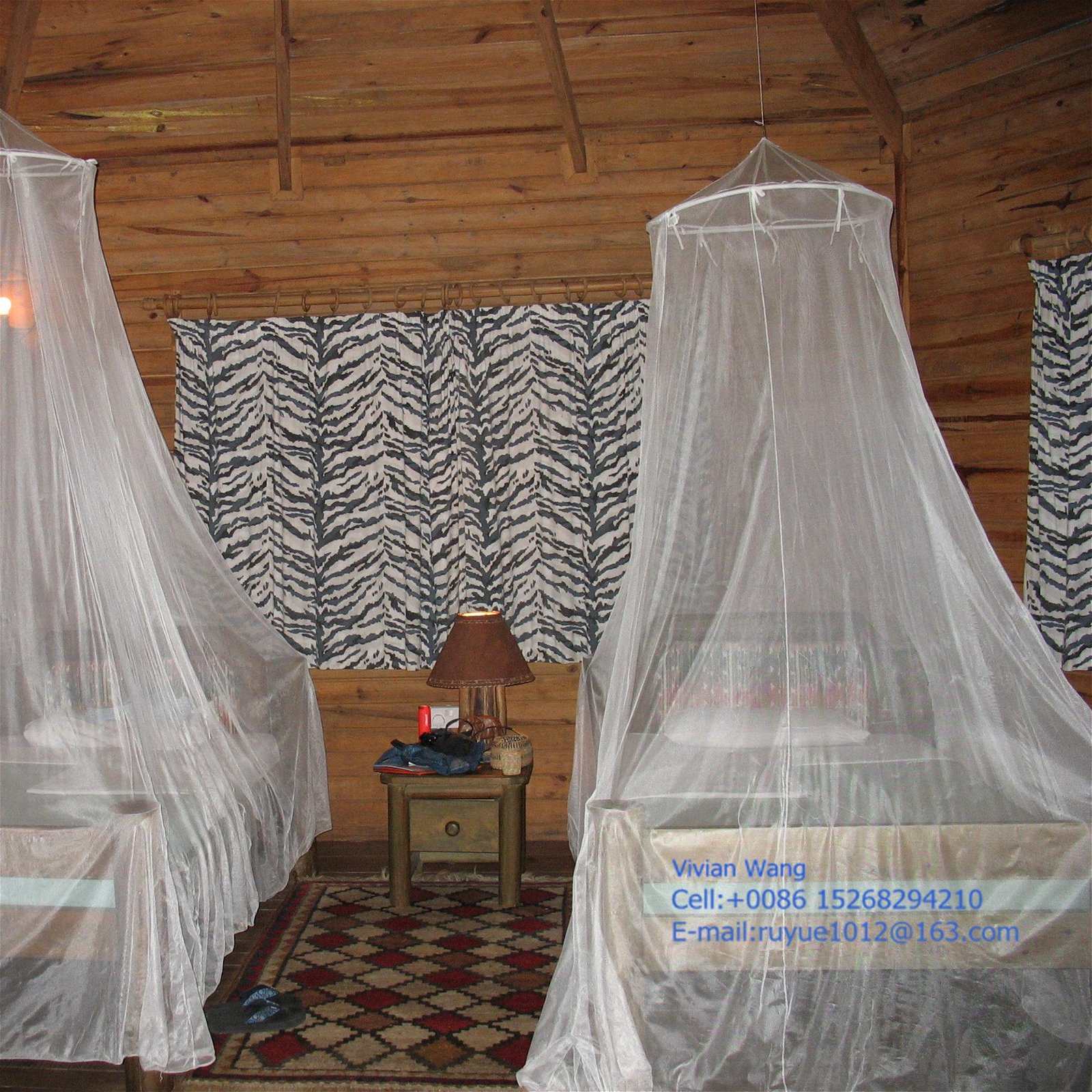 China Wholesale 100%Polyester long lasting insecticide treated Mosquito Net  3