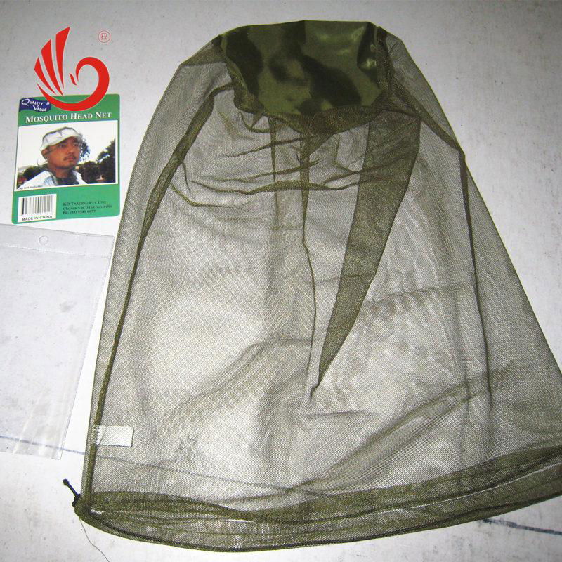 black/green mosquito head nets bug off cap 3