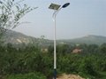 鋰電池LED太陽能路燈