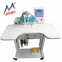 Ultrasonic automatic hot fix rhinestone machine with 2 plates