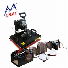 8 in 1 combo heat press transfer machine