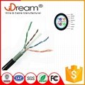 UTP 23AWG 0.58MM BARE COPPER NETWORK CABLE CAT6 CABLE 3
