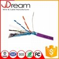 UTP 23AWG 0.58MM BARE COPPER NETWORK CABLE CAT6 CABLE 4