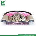 Kinchla 2018 wholesale Cat Scratcher Cardboard Comfortable Lounge 4