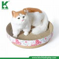 Kinchla Premium Quality Hot Sell Corrugated Cardboad  Cat Scratcher Cave  Bed 1