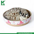 Kinchla Premium Quality Hot Sell Corrugated Cardboad  Cat Scratcher Cave  Bed 2