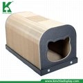 Kinchla Best Seller Wholesale  Pet Supply Furniture Scratcher Bed Cat House 1