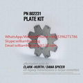 Plate Kit Dana Spicer Hurth 802501 802425 802231 802680 802214 802568 802427 80  1