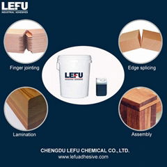 Two Component Waterbased EPI Adhesive for Gluing Hard Solid Wood