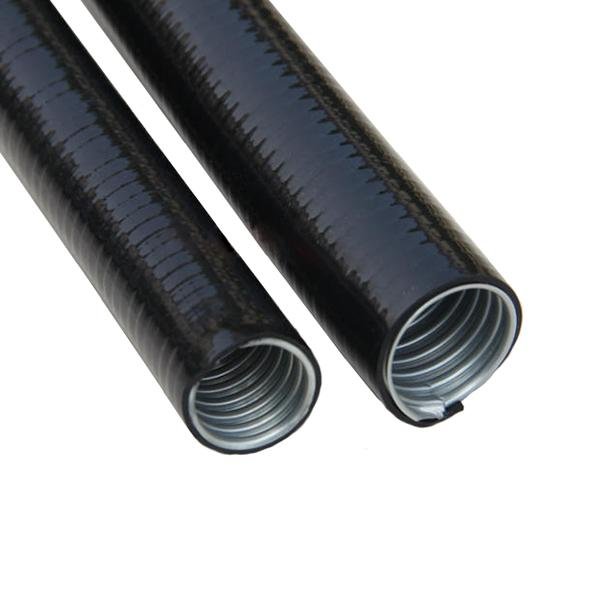PVC coated flexible conduit with yarn plain PVC coated conduit liquid tight pipe