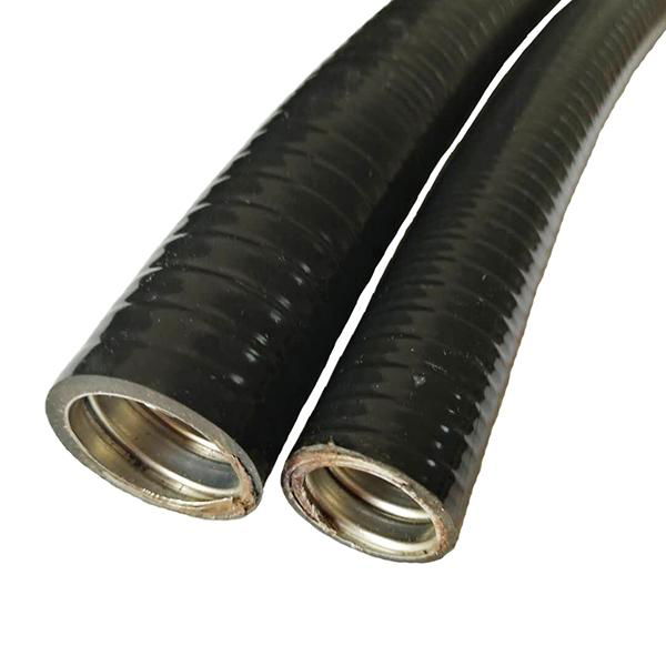 PVC coated flexible conduit with yarn plain PVC coated conduit liquid tight pipe 3