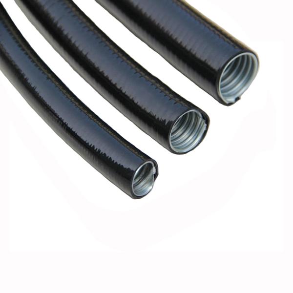 PVC coated flexible conduit with yarn plain PVC coated conduit liquid tight pipe 2