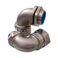 NPT Thread Elbow Connectors 90 Liquid Tight Connectors 45 Degree Pipe Connectors