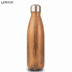 Double wall stainless steel vacuum flask