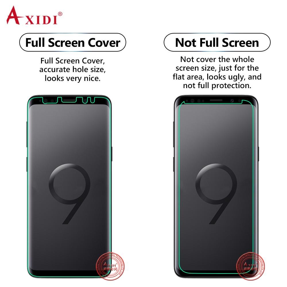 Nanoedge 3D Coverage Front To Flank Full Screen Protector For Samsung S9 4
