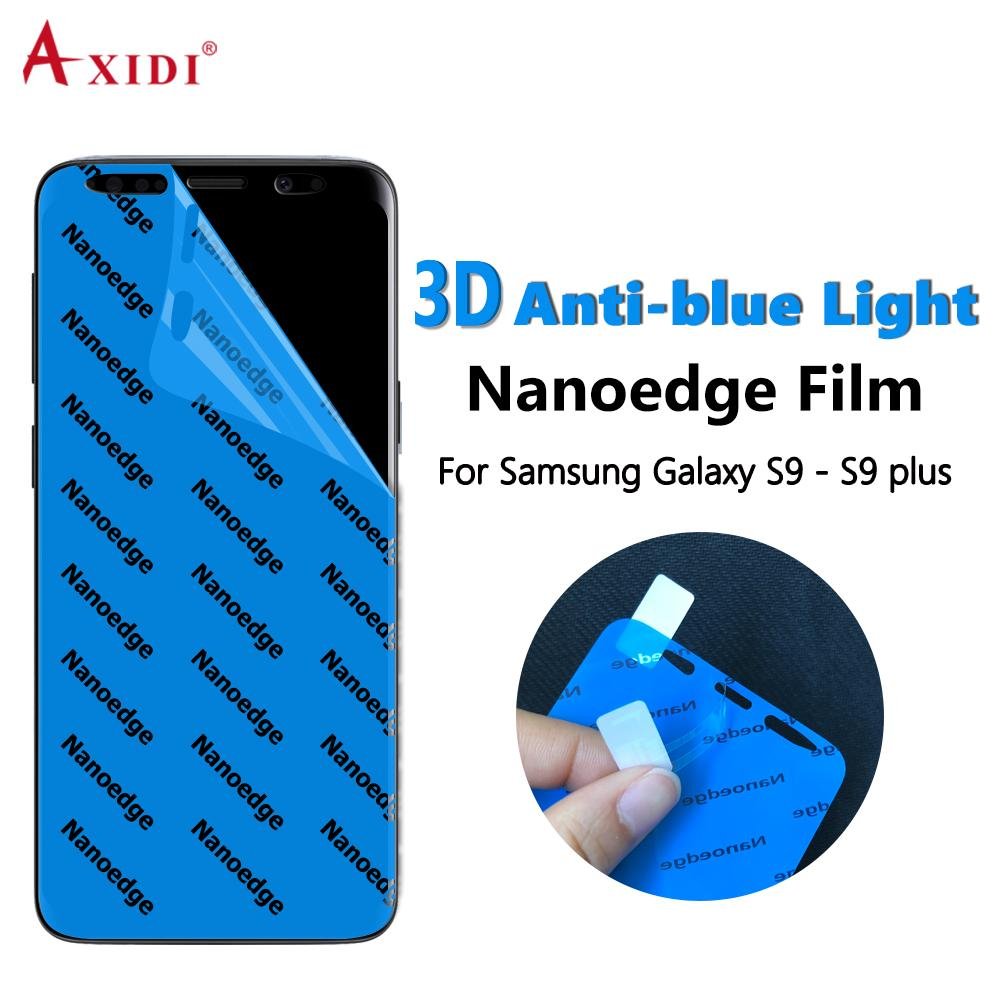 Nanoedge 3D Full Size Anti Blue Light Screen Protector For Samsung S8 S8 Plus