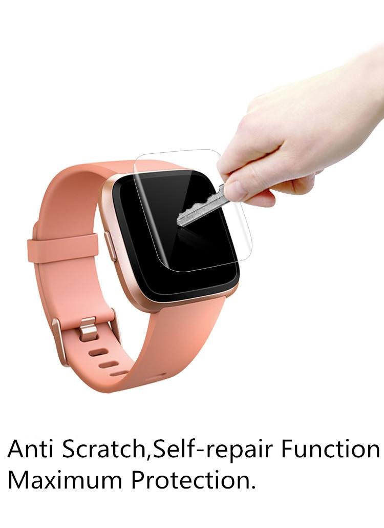 Latest Wet Installation Coating 3D Full Liquid Screen Protector For Fitbit Versa 3