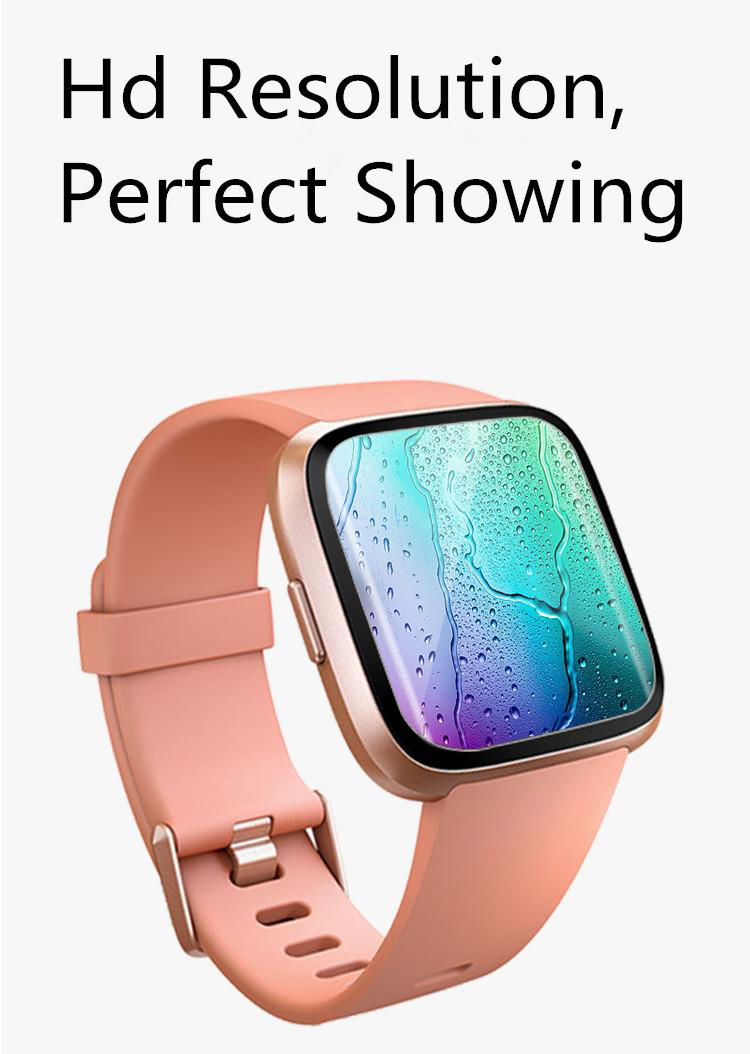 Latest Wet Installation Coating 3D Full Liquid Screen Protector For Fitbit Versa 5