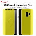 Nanoedge 3D Soft TPU Full Curved Screen Protector For  Samsung S9 1