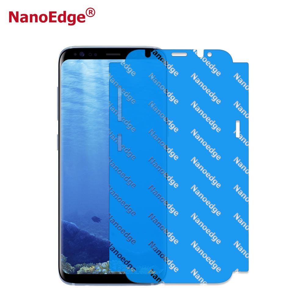 Nanoedge 5D Full Size HD Front to Sides Protector Film For Samsung S8 Plus