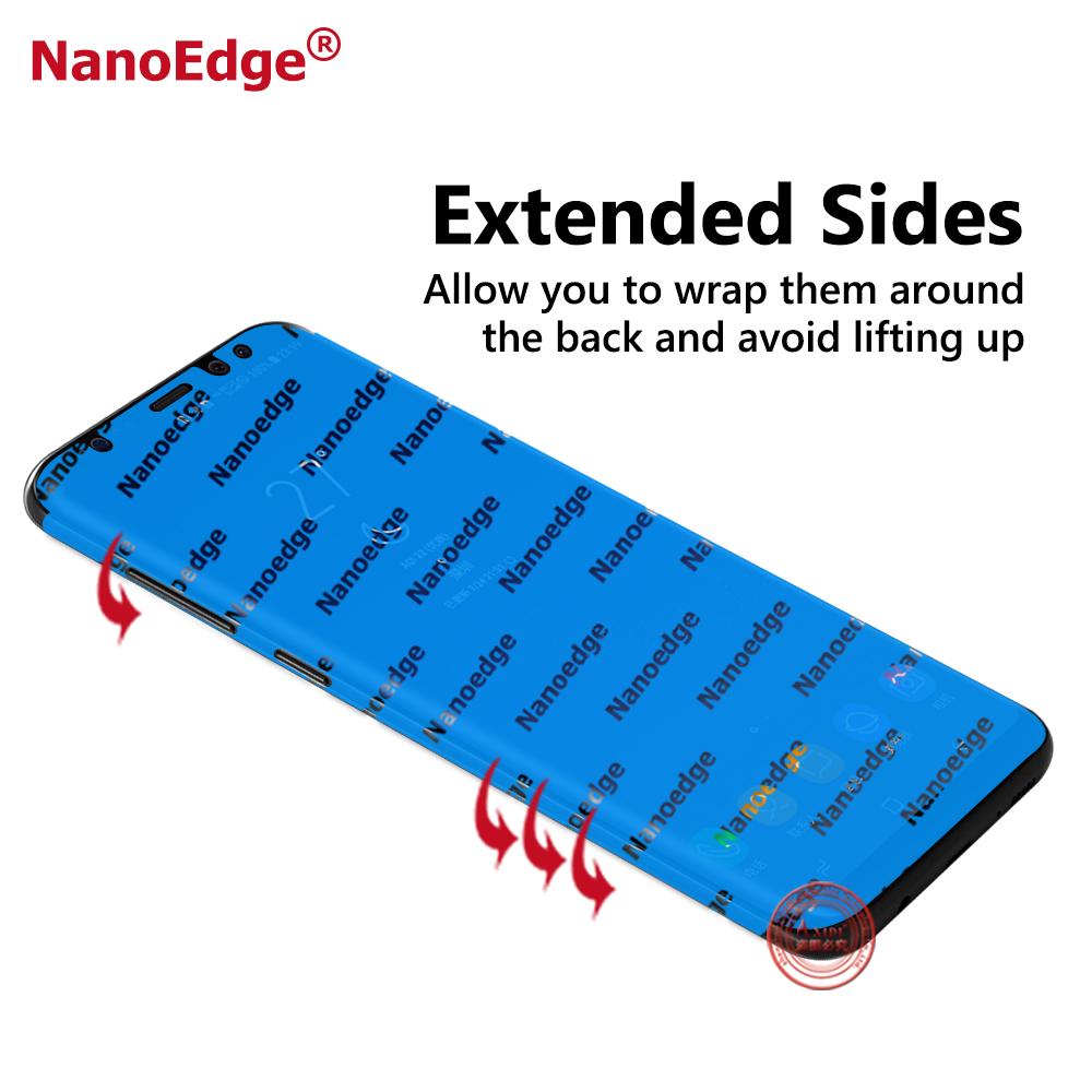 Nanoedge 5D Full Size HD Front to Sides Protector Film For Samsung S8 Plus 2