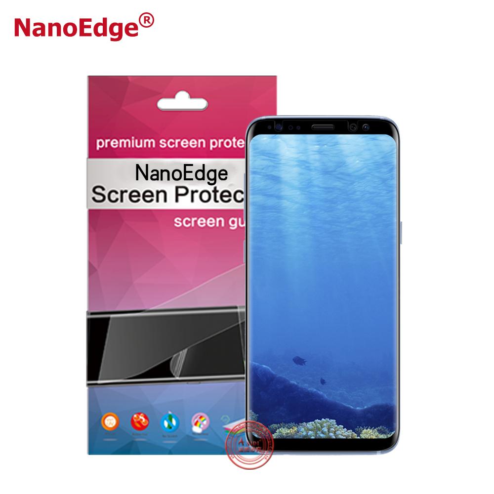 Nanoedge 5D Full Size HD Front to Sides Protector Film For Samsung S8 Plus 4