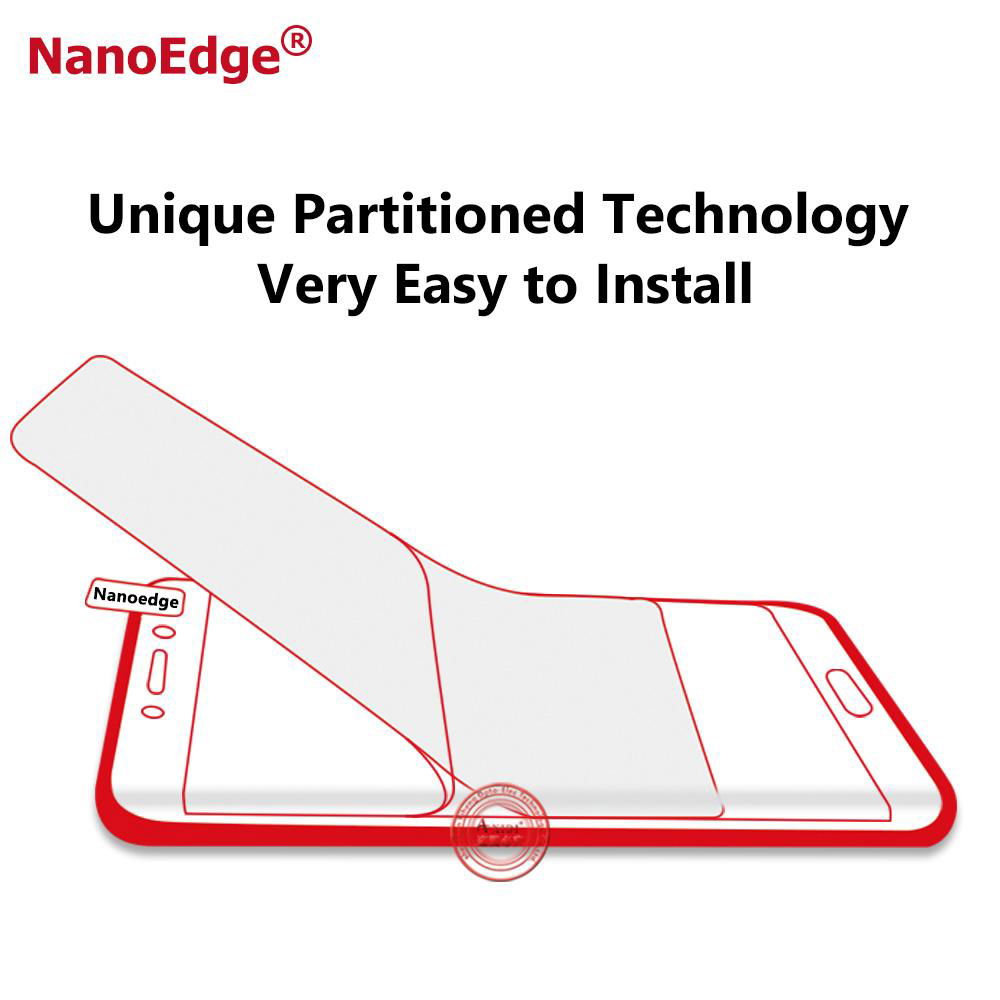 Nano Edge 5D Coverage Front To Sides Full Screen Protector For iPhone 8 Plus 2