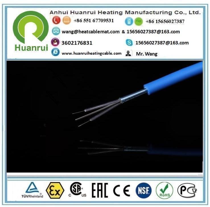 heating cable for pipe de-icing  5