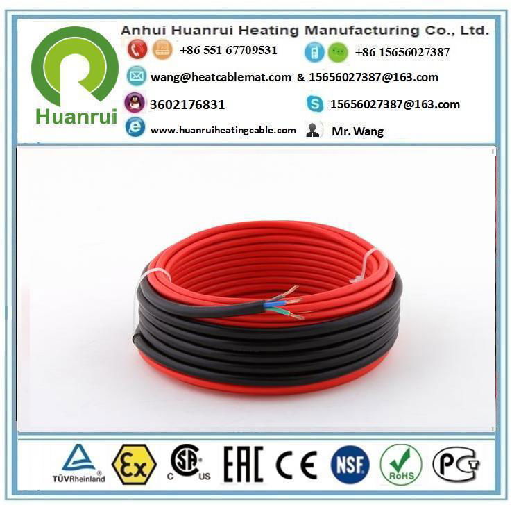 self-regulating heating cable for pipe heat preservation 4