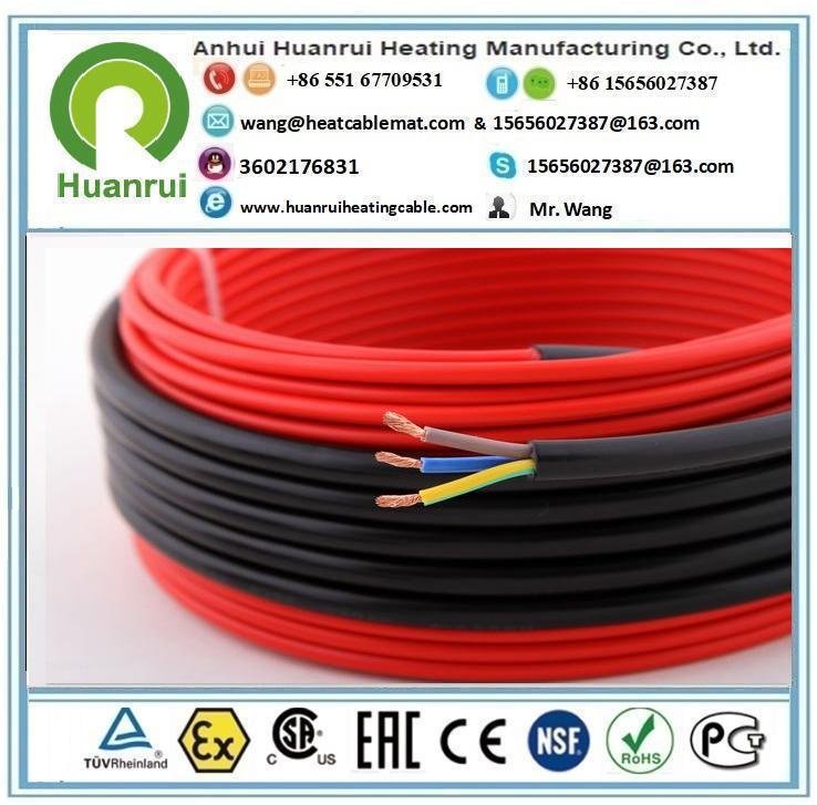 self-regulating heating cable for pipe heat preservation 5