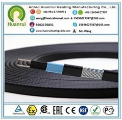 heating tracing cable for pipe protection