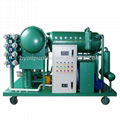 Vacuum Turbine oil purifier used Hydraulic oil recycling machine 1