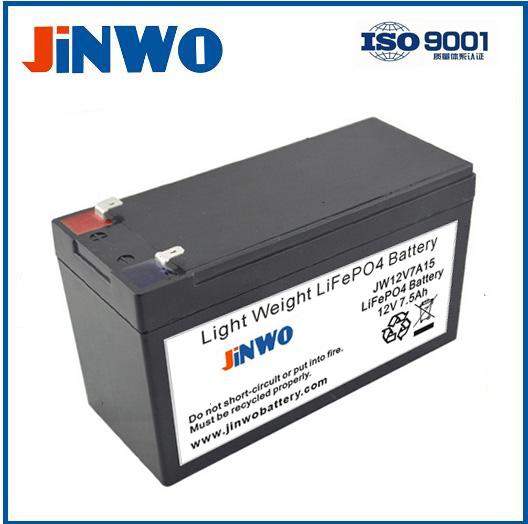  Lithium Ion 12V 7Ah Battery LiFePO4 12V 7.5Ah For Bike Lights , Robotics 