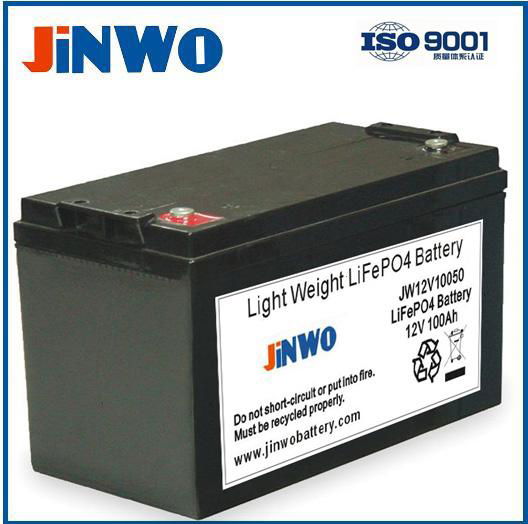  LiFePO4 Battery 12V 100Ah Lithium Ion Battery For Marine Electronic