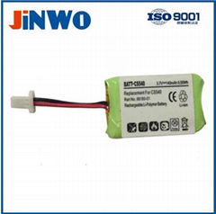 Replacement Plantronics  CS540 Wireless Headset Battery 3.7V LiPo Battery