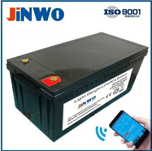 200AH RV Boat Lithium ion Bluetooth Battery 12V 200Ah  2