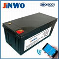 Lithium RV battery with Bluetooth, 12V 200AH lithium ion battery for caravans  1