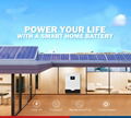 5kwh 48V 100ah LiFePO4 Battery Powerwall for Home Solar Storage System