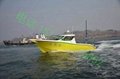 9.6m fiberglass fishing boat speed boat