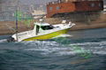 供应渔尚FFB960C豪华玻璃钢双机钓鱼艇 高速船