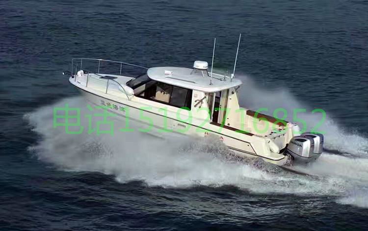 9m fiberglass speed boat 