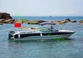 青岛渔尚游艇15客位FPB880玻璃钢旅游专用艇快