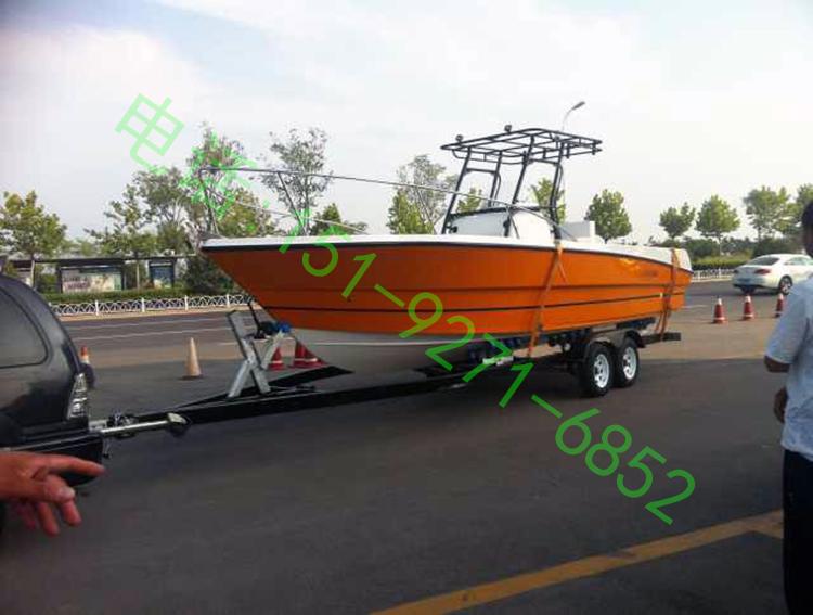 7.2m fiberglass fishing boat 2