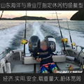 漁尚FFB960F玻璃鋼雙機釣魚休閑艇 漁業廳指定船型載重量大 3