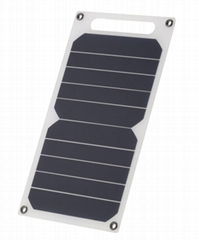 6W 5V Portable Flexible Solar Charger with USB port for Electrical Devices