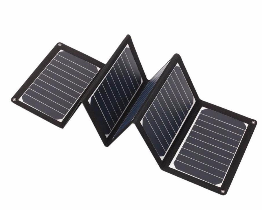 36W 5V Folded Flexible Solar Pack Charger with USB charging port 2