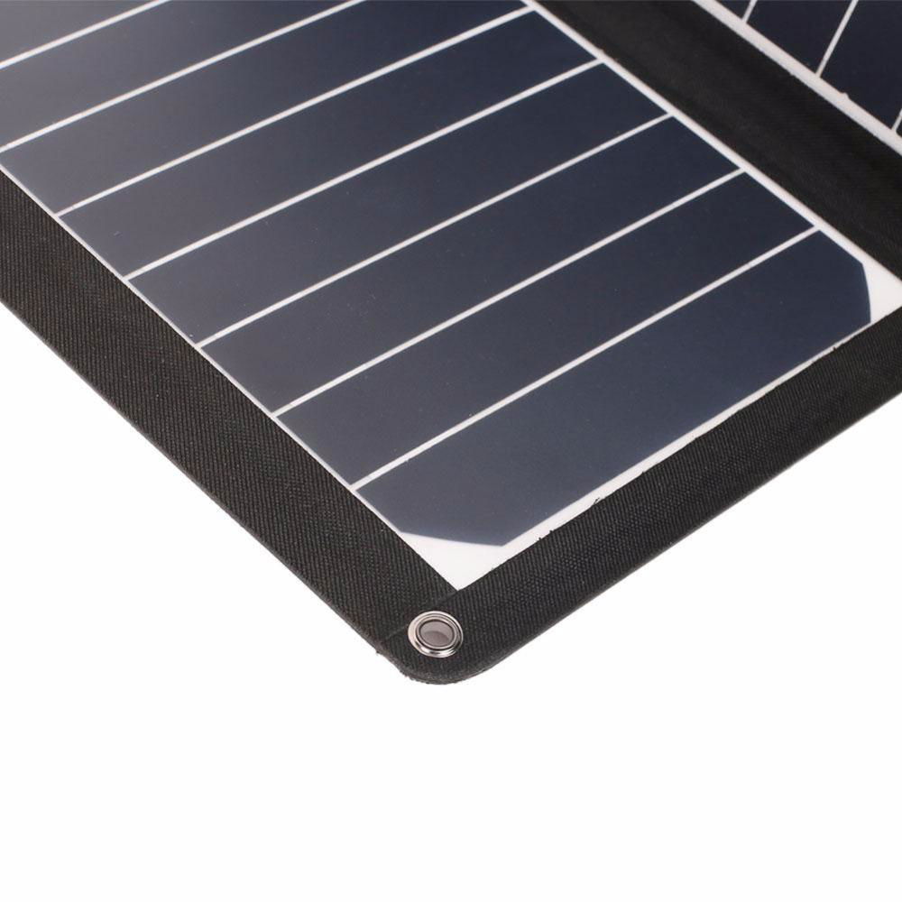 36W 5V Folded Flexible Solar Pack Charger with USB charging port 5