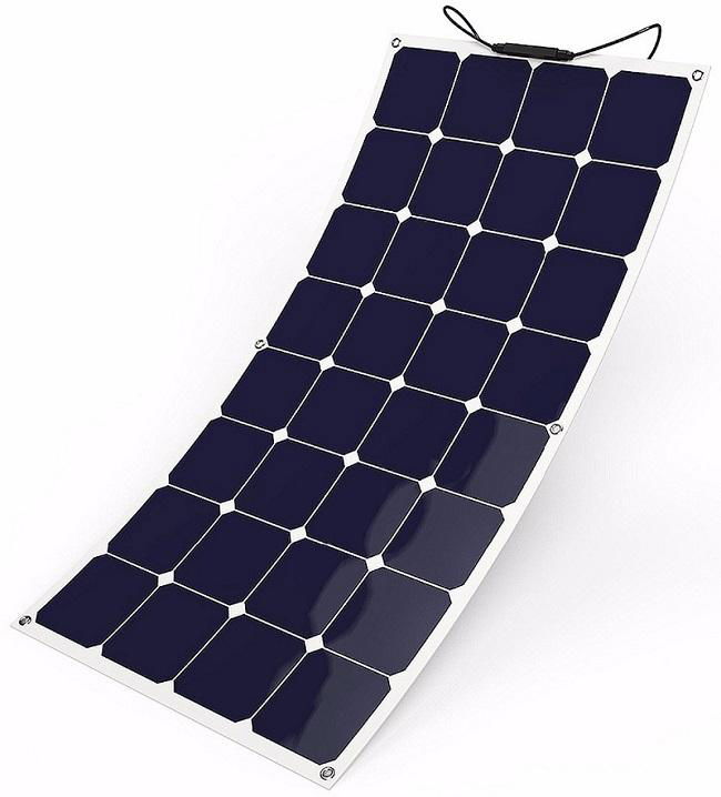 Photovoltaic 100W 18V Flexible Solar Panel Mono Cell Module Kit for Yacht RV Boa